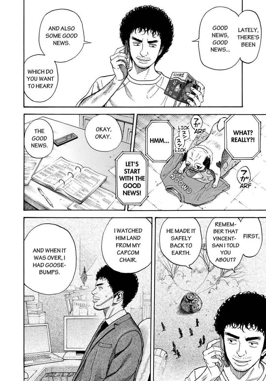 Read Uchuu Kyoudai chapter 217 image 5 on Lezhin