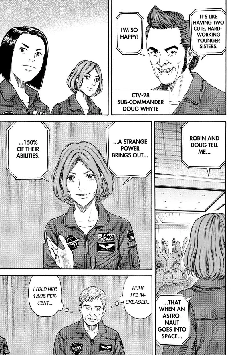 Read Uchuu Kyoudai chapter 217 image 8 on Lezhin