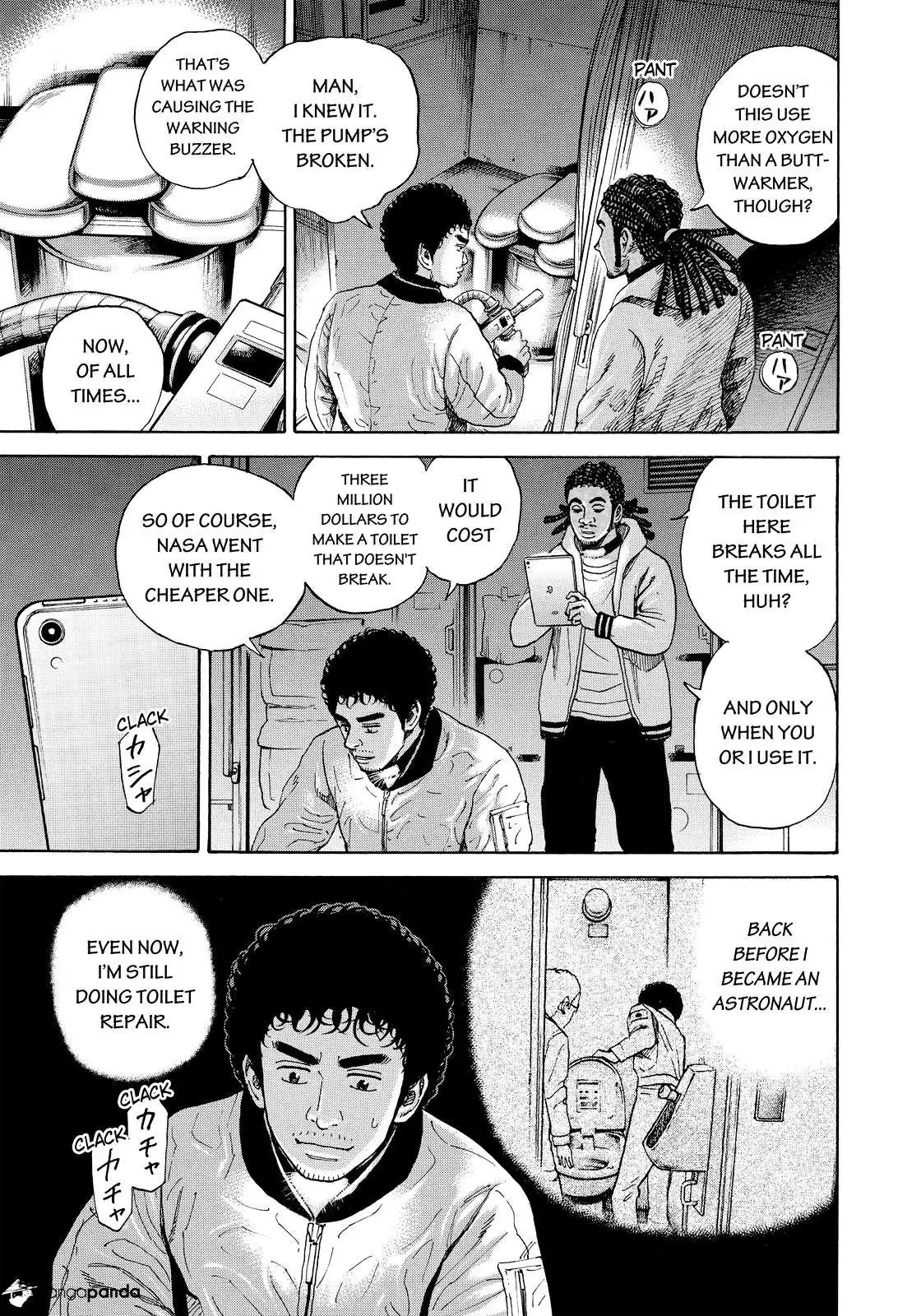 Read Uchuu Kyoudai chapter 295 image 5 on Lezhin