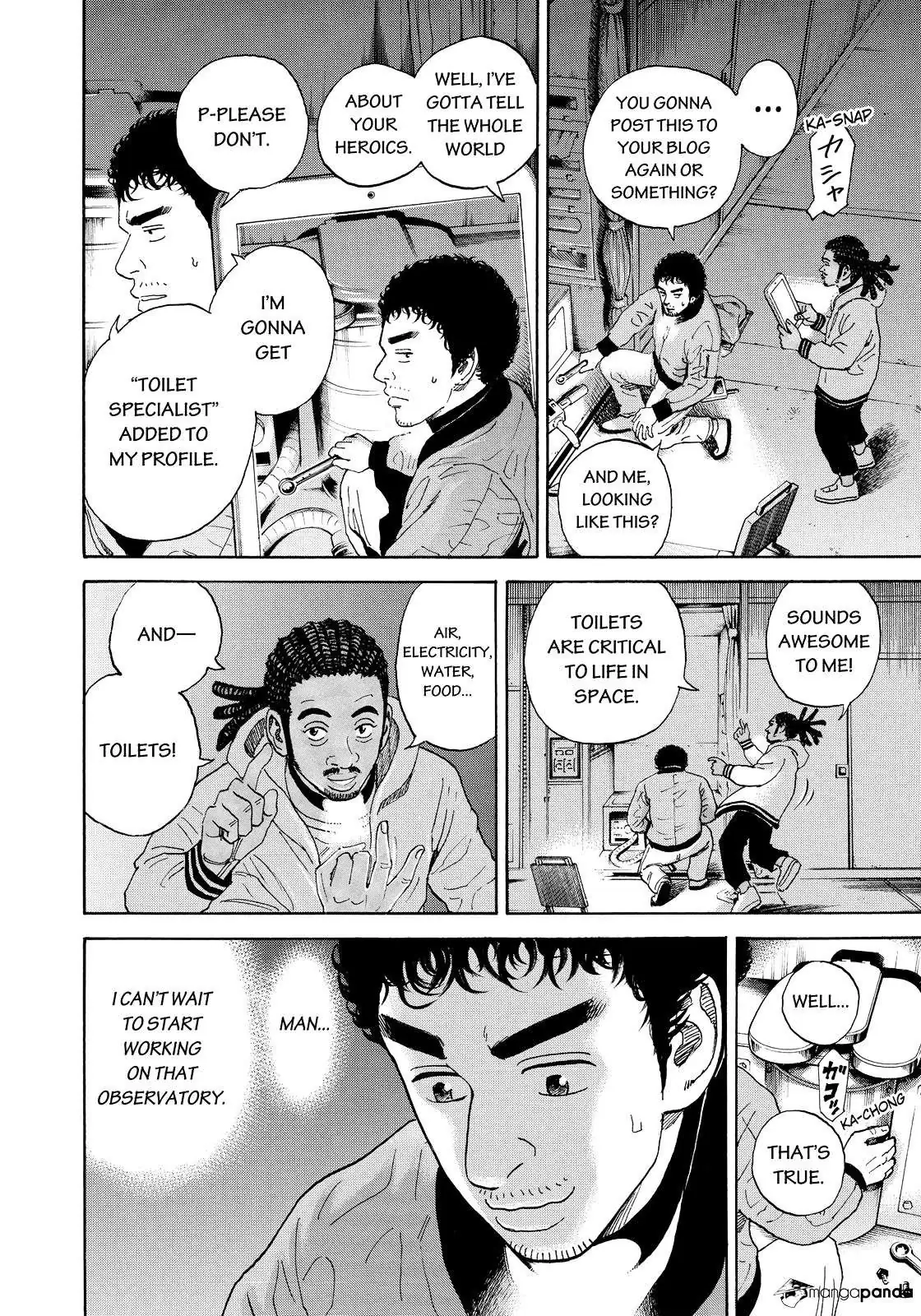 Read Uchuu Kyoudai chapter 295 image 6 on Lezhin