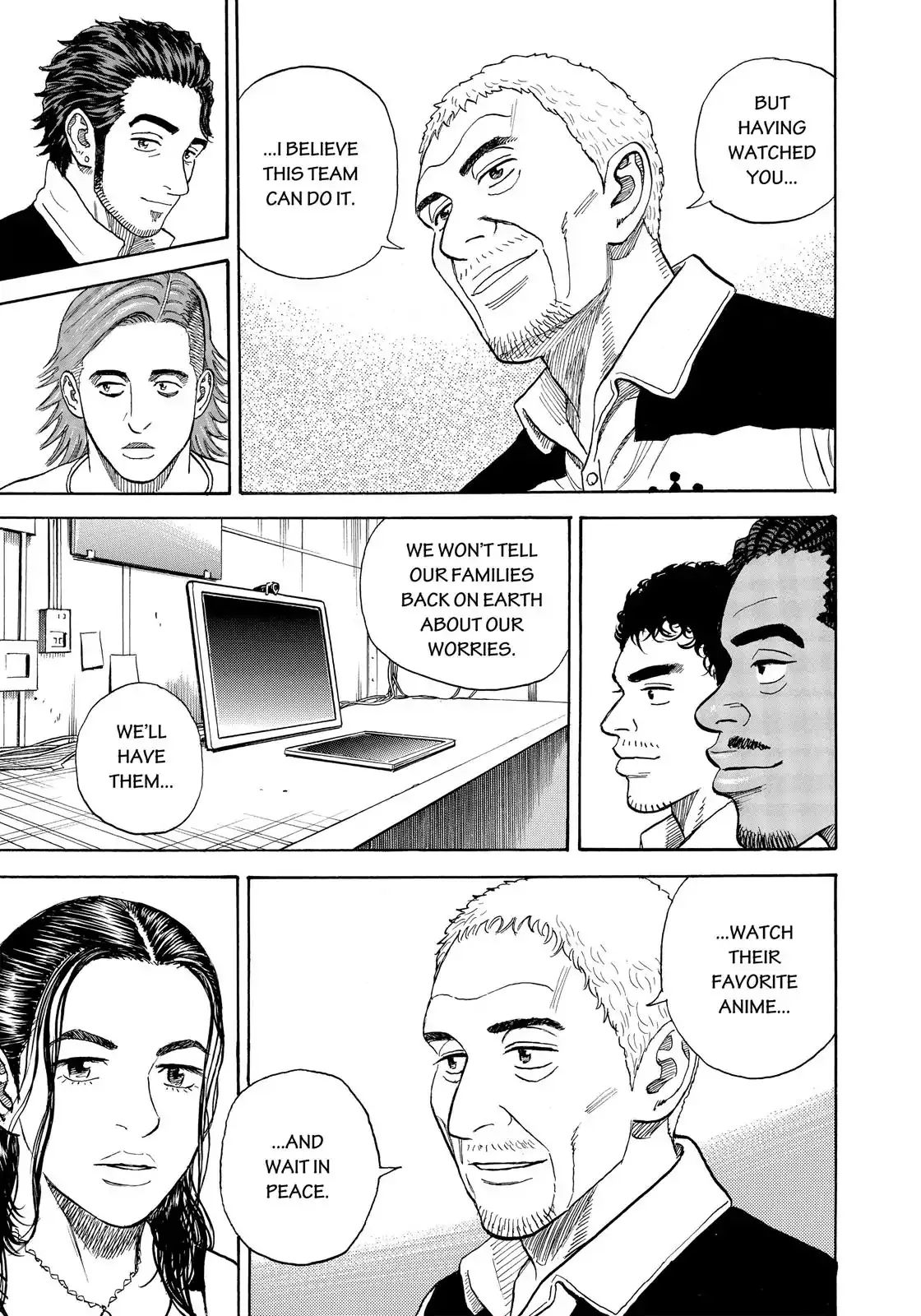 Read Uchuu Kyoudai chapter 305 image 19 on Lezhin