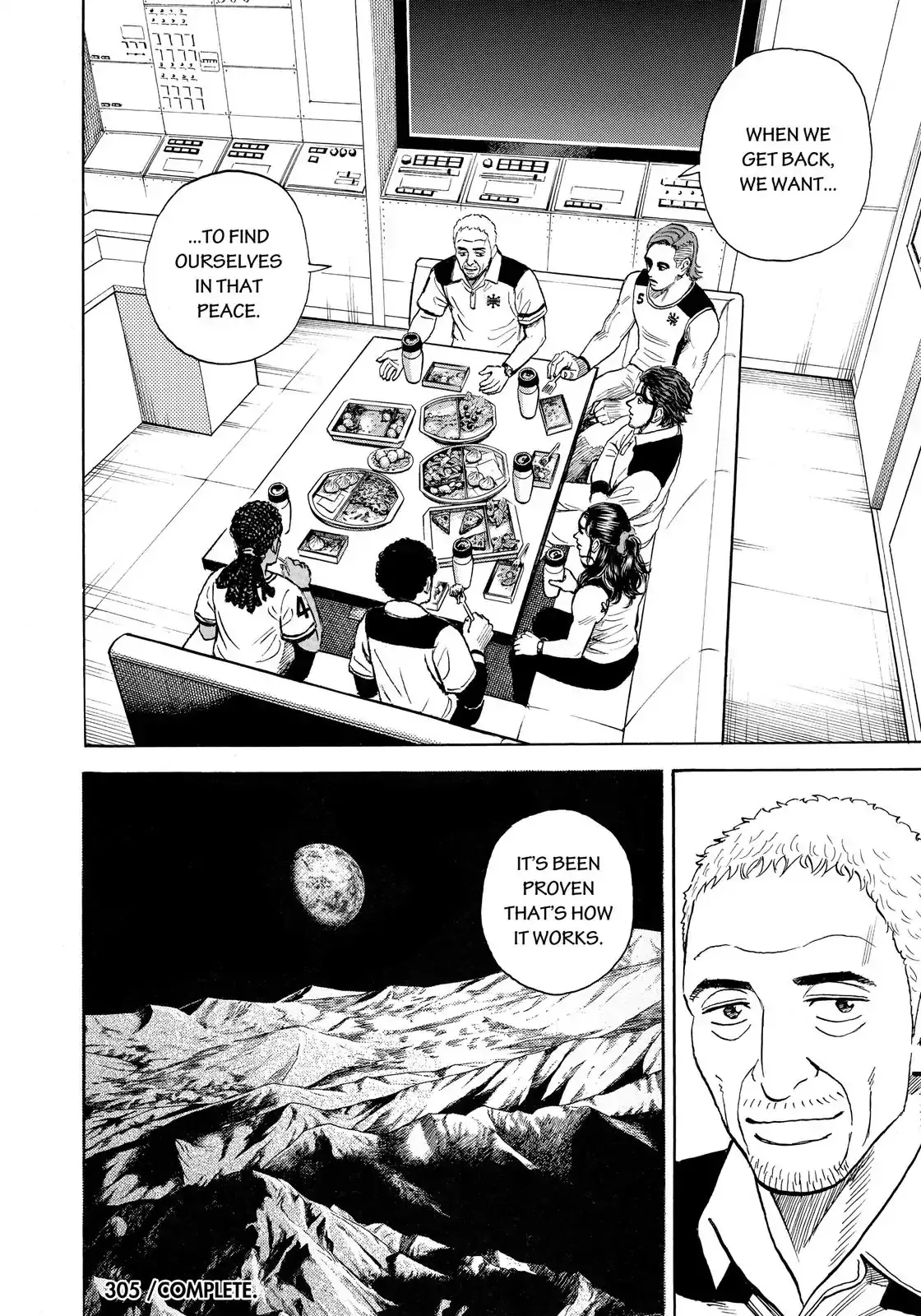 Read Uchuu Kyoudai chapter 305 image 20 on Lezhin