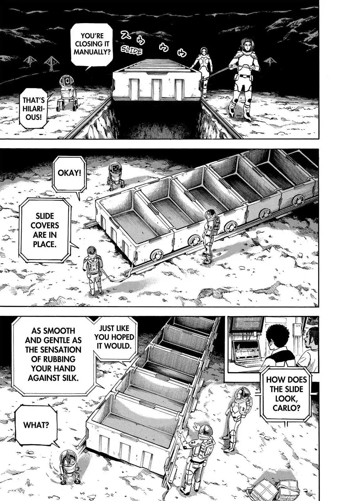 Read Uchuu Kyoudai chapter 305 image 9 on Lezhin