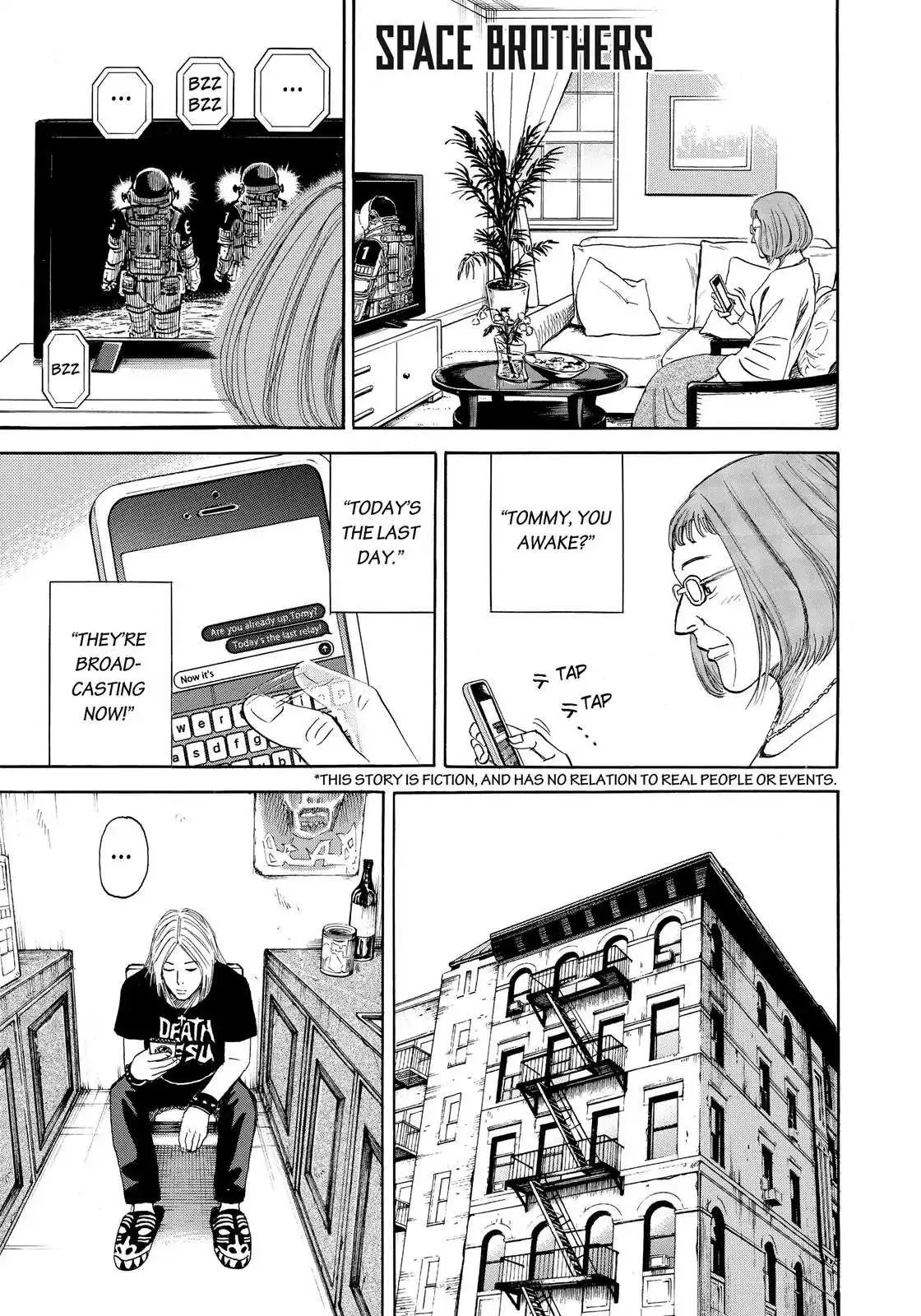 Read Uchuu Kyoudai chapter 307 image 1 on Lezhin