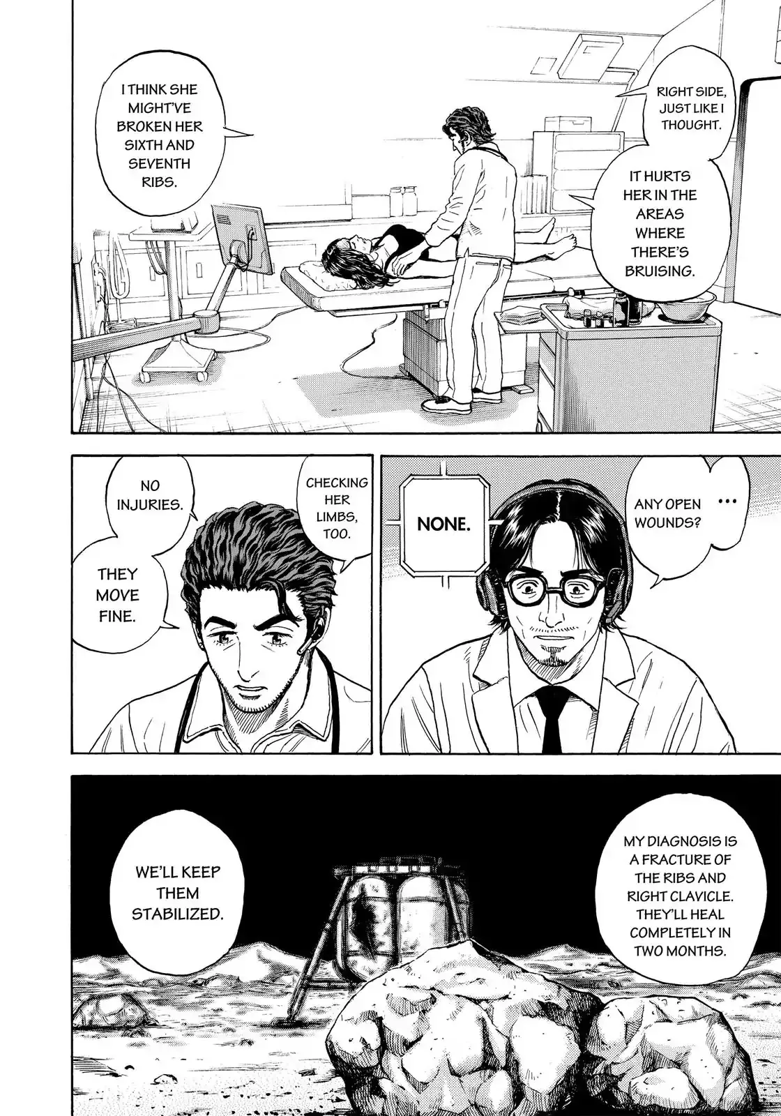 Read Uchuu Kyoudai chapter 310 image 16 on Lezhin