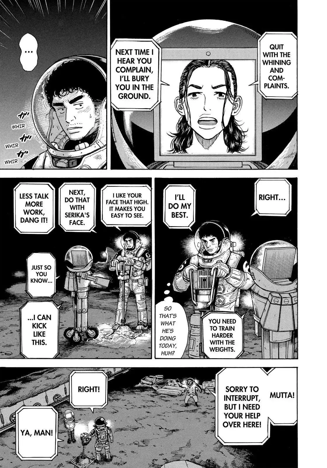 Read Uchuu Kyoudai chapter 310 image 7 on Lezhin