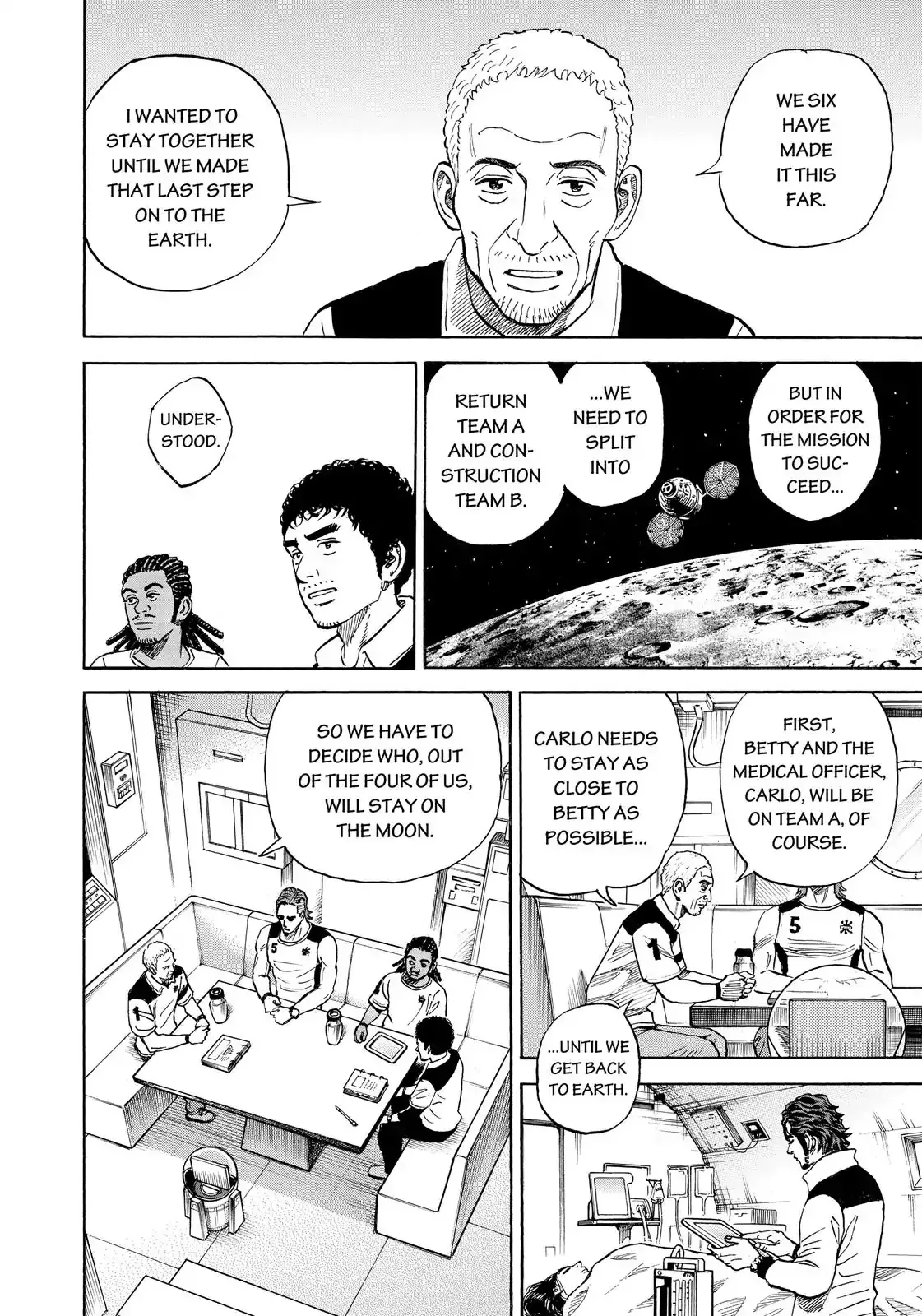 Read Uchuu Kyoudai chapter 312 image 10 on Lezhin