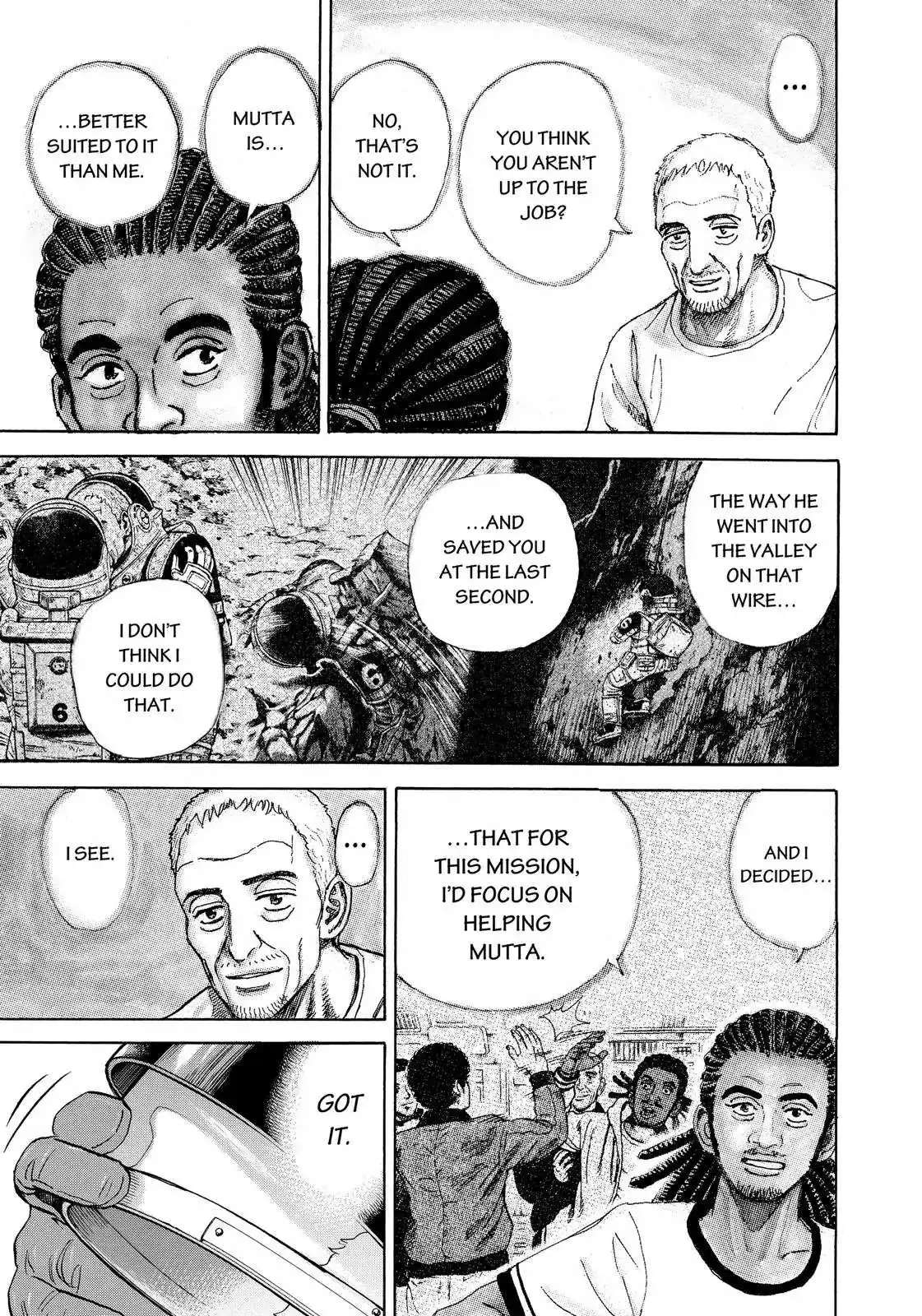 Read Uchuu Kyoudai chapter 313 image 15 on Lezhin
