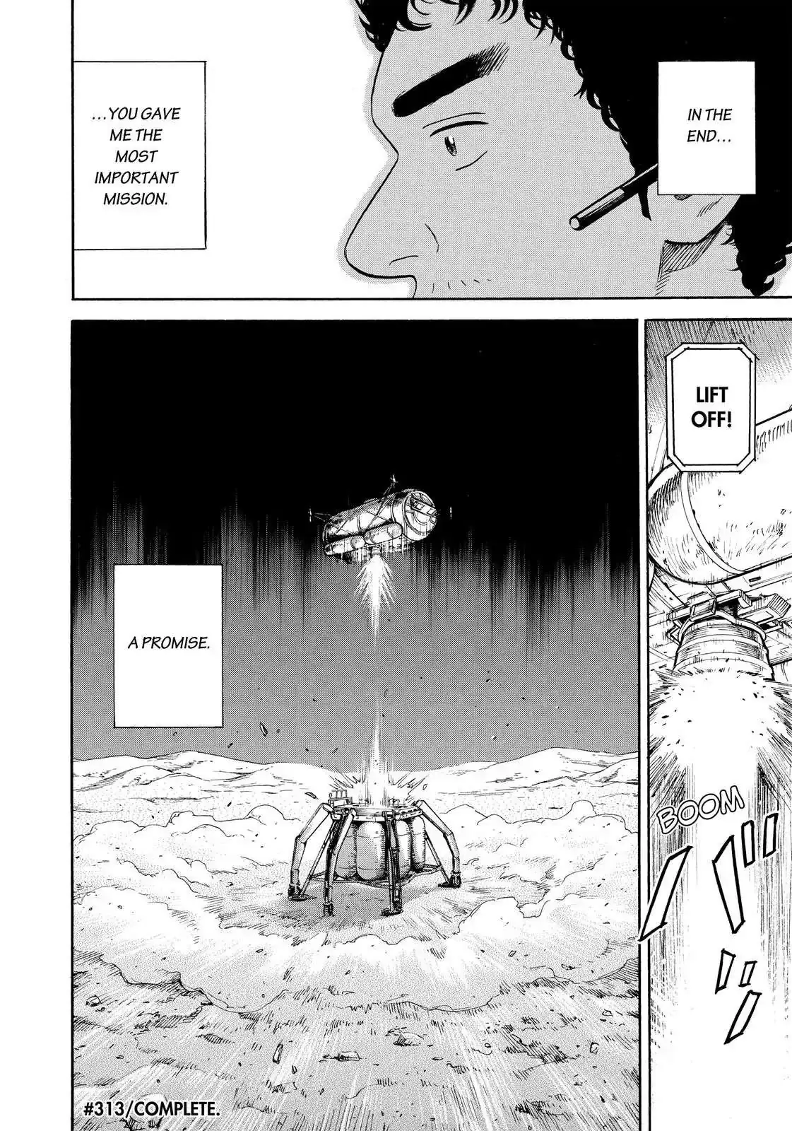 Read Uchuu Kyoudai chapter 313 image 20 on Lezhin
