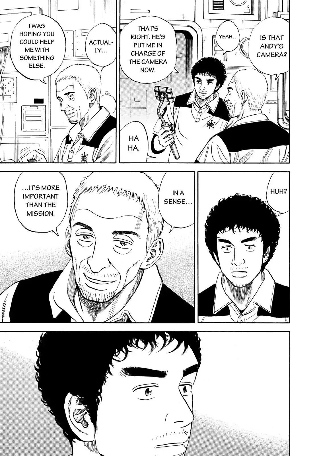 Read Uchuu Kyoudai chapter 313 image 5 on Lezhin