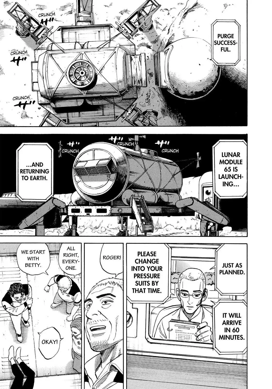 Read Uchuu Kyoudai chapter 313 image 7 on Lezhin