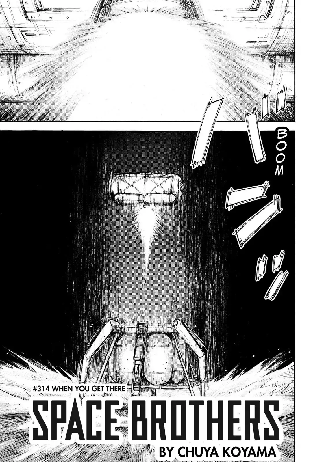 Read Uchuu Kyoudai chapter 314 image 1 on Lezhin