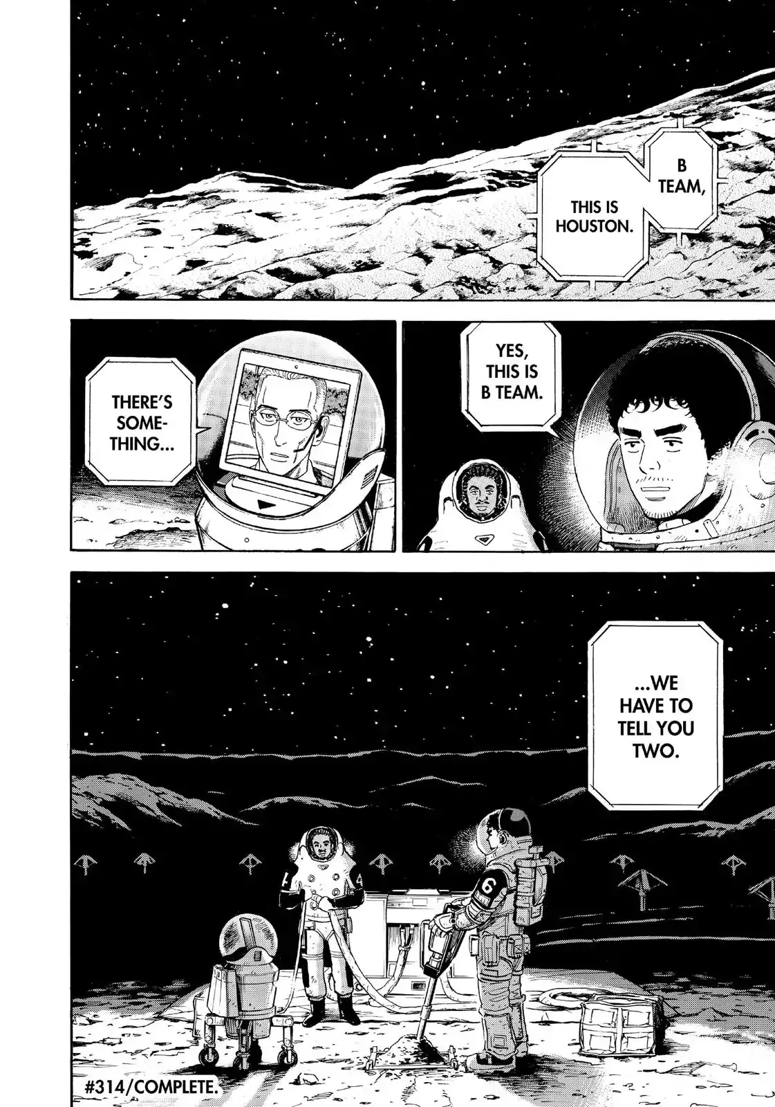 Read Uchuu Kyoudai chapter 314 image 20 on Lezhin