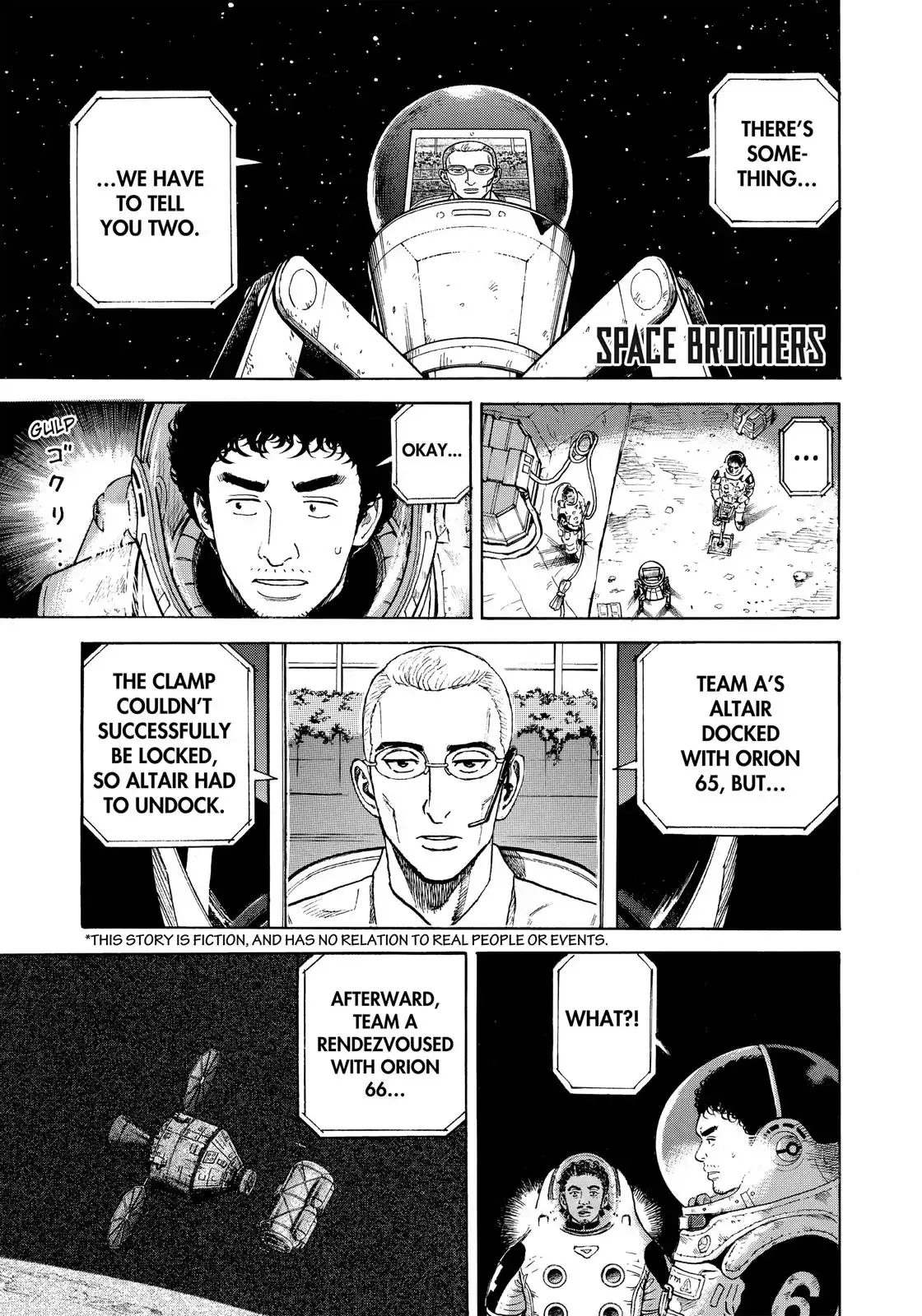 Read Uchuu Kyoudai chapter 315 image 1 on Lezhin