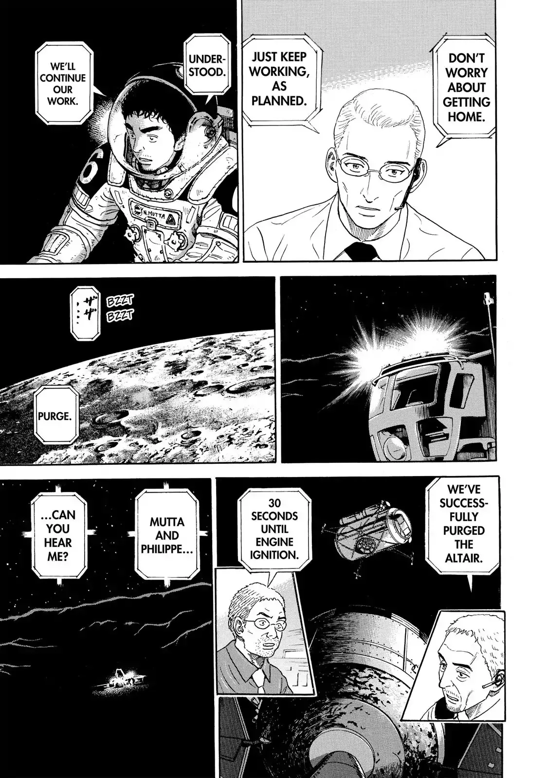 Read Uchuu Kyoudai chapter 315 image 3 on Lezhin