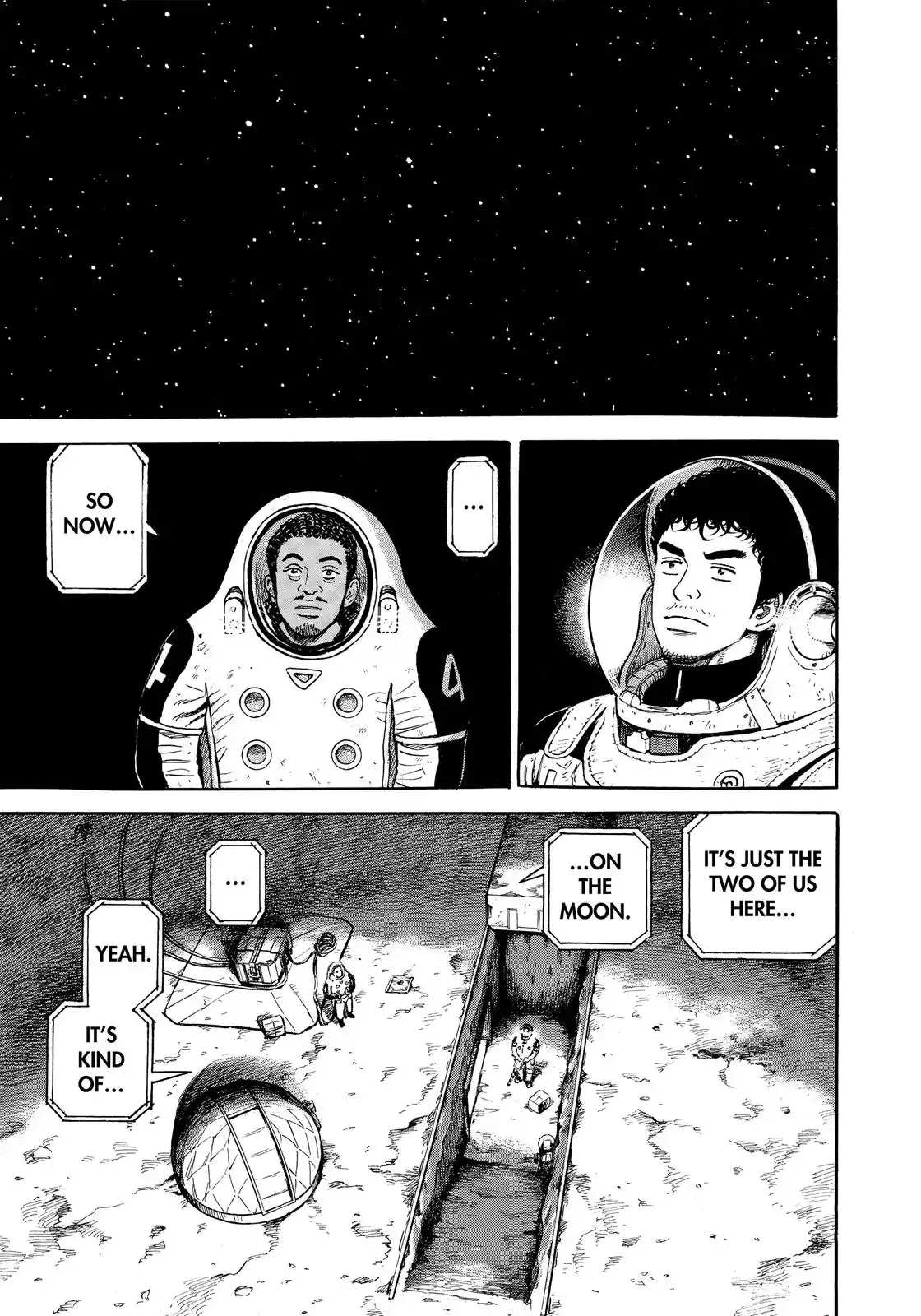 Read Uchuu Kyoudai chapter 315 image 7 on Lezhin