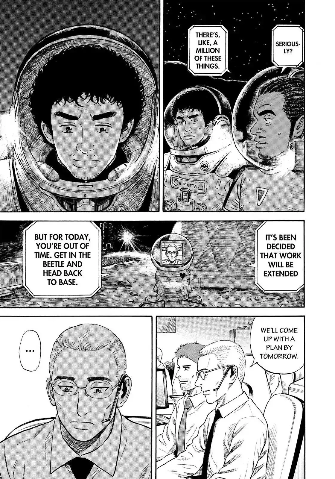 Read Uchuu Kyoudai chapter 316 image 15 on Lezhin