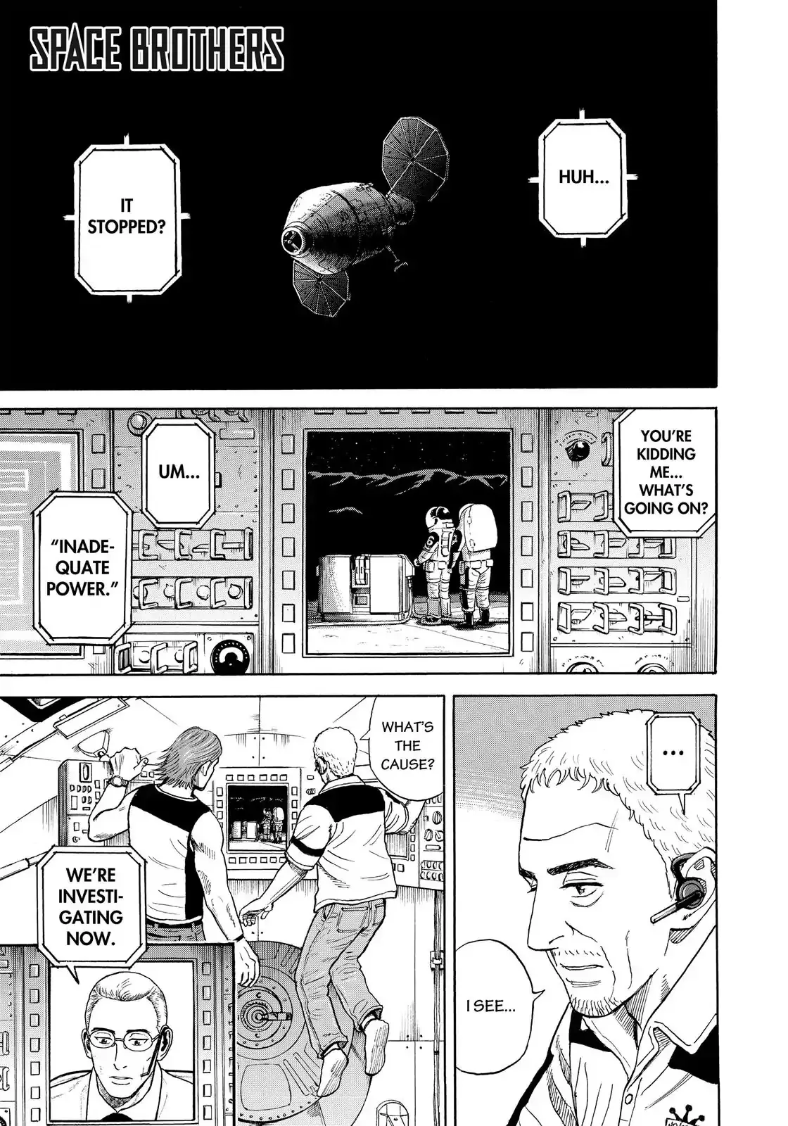 Read Uchuu Kyoudai chapter 317 image 1 on Lezhin