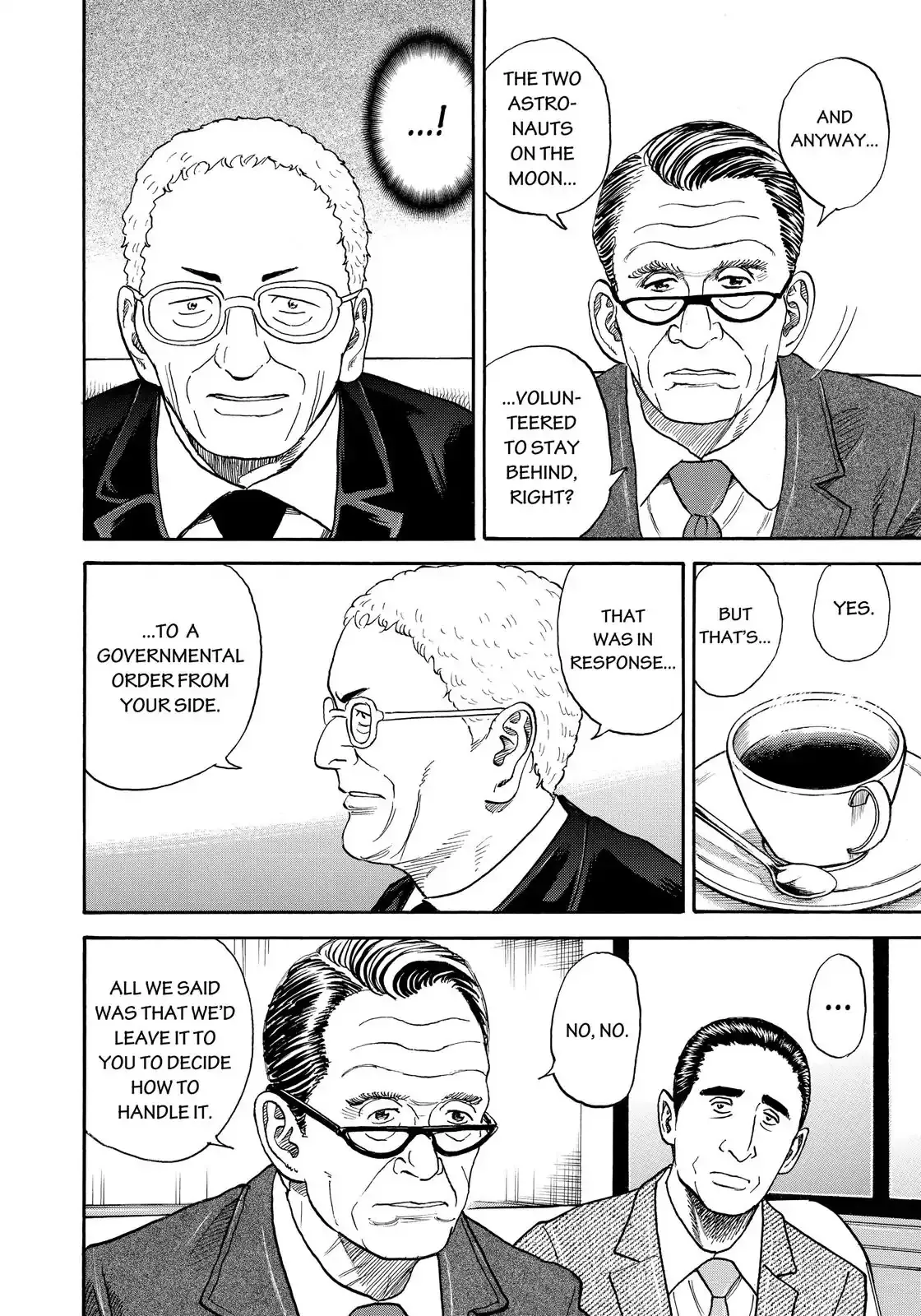 Read Uchuu Kyoudai chapter 317 image 6 on Lezhin