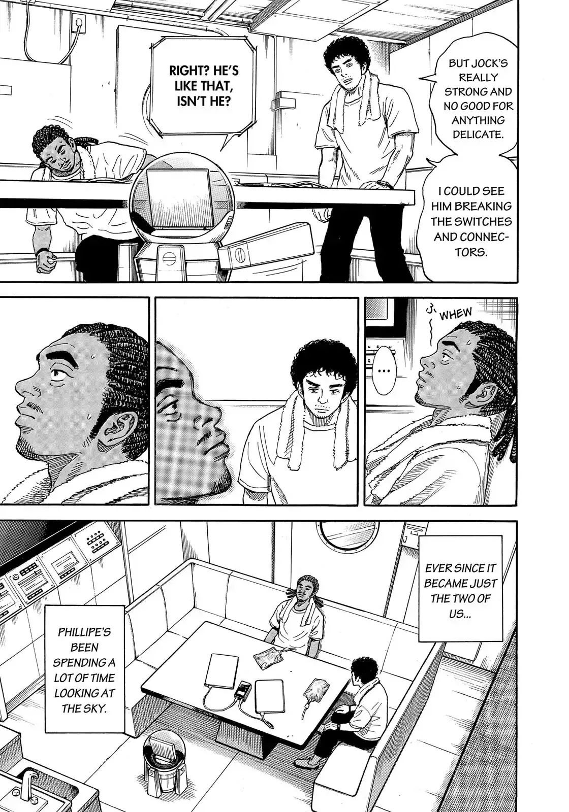 Read Uchuu Kyoudai chapter 318 image 11 on Lezhin