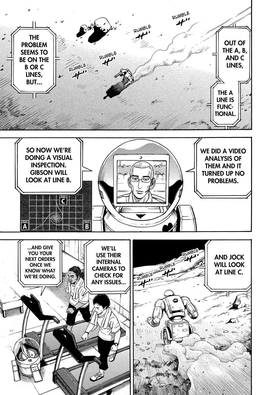 Read Uchuu Kyoudai chapter 318 image 9 on Lezhin
