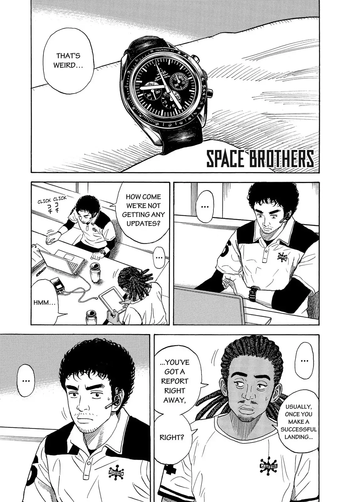 Read Uchuu Kyoudai chapter 322 image 1 on Lezhin