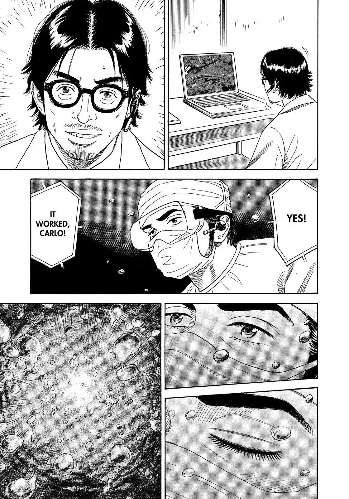 Read Uchuu Kyoudai chapter 322 image 13 on Lezhin