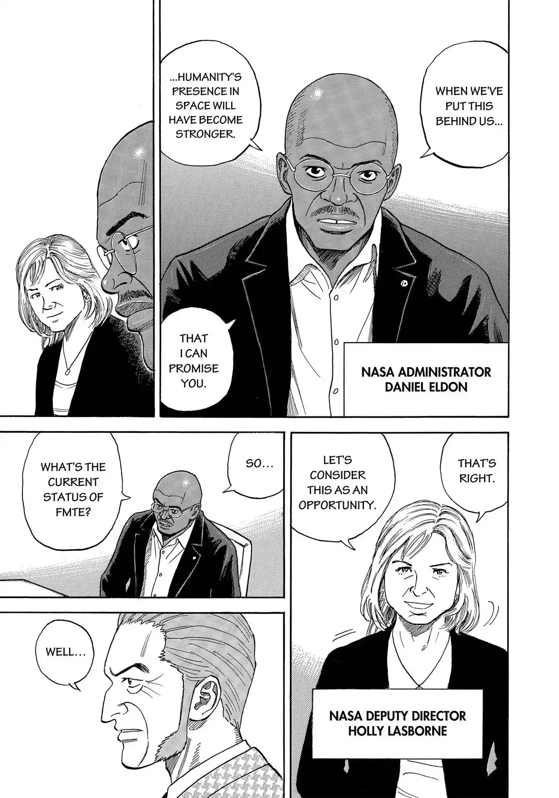 Read Uchuu Kyoudai chapter 323 image 19 on Lezhin