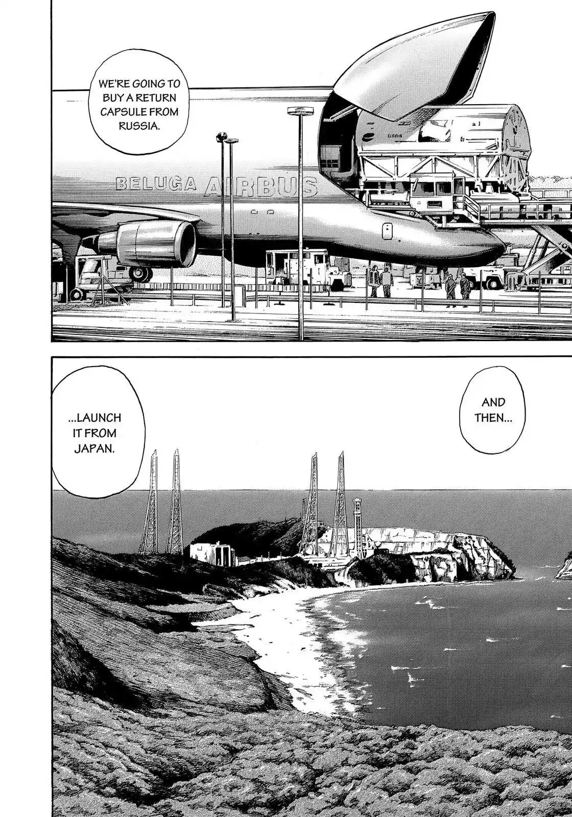 Read Uchuu Kyoudai chapter 323 image 20 on Lezhin