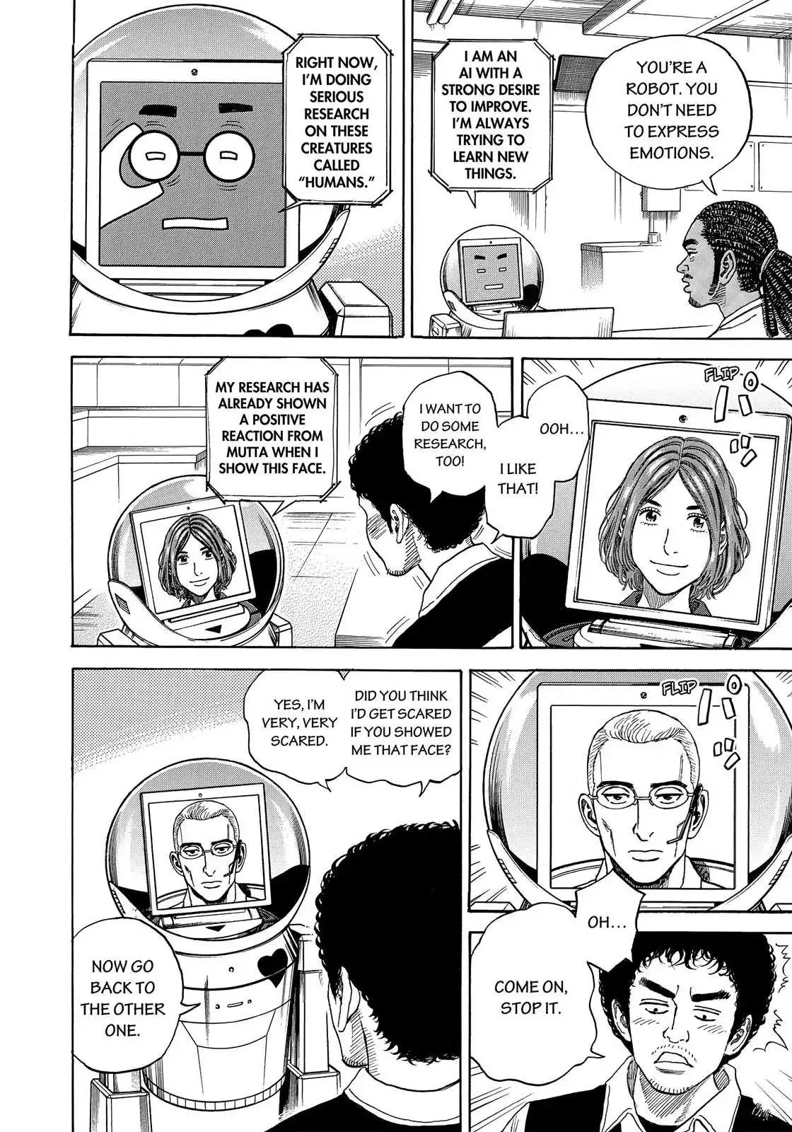 Read Uchuu Kyoudai chapter 323 image 8 on Lezhin