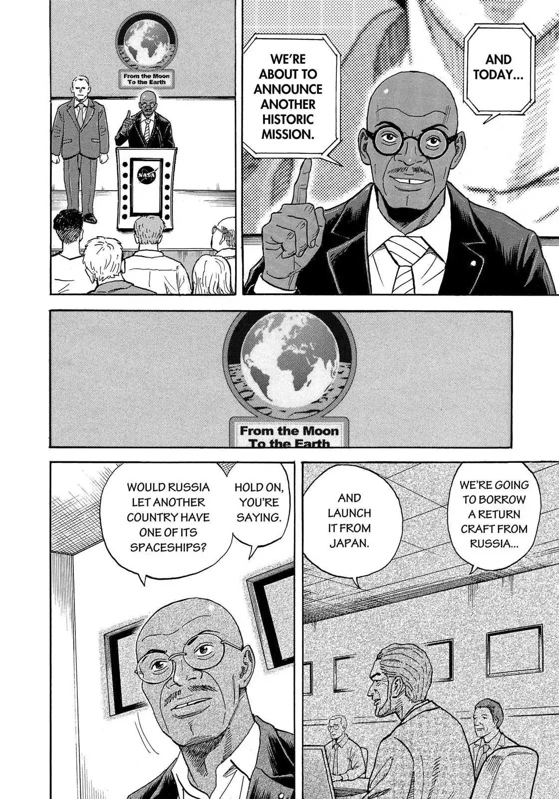 Read Uchuu Kyoudai chapter 324 image 14 on Lezhin