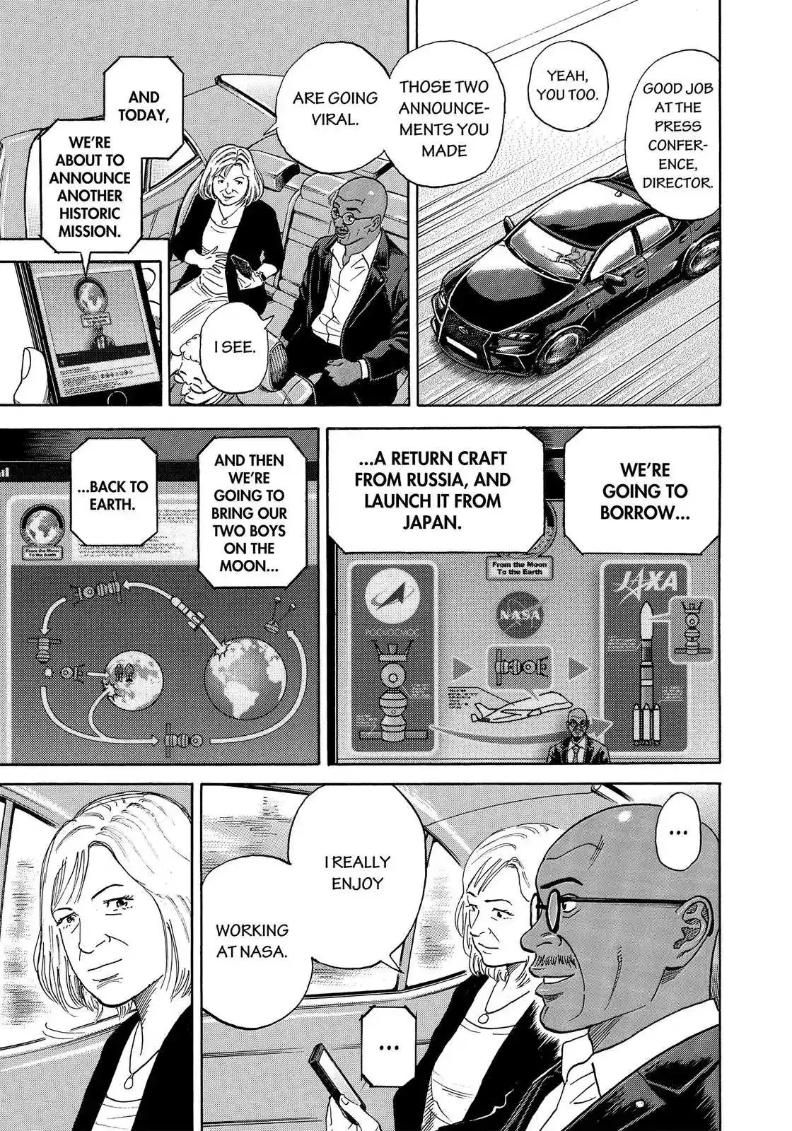 Read Uchuu Kyoudai chapter 324 image 17 on Lezhin