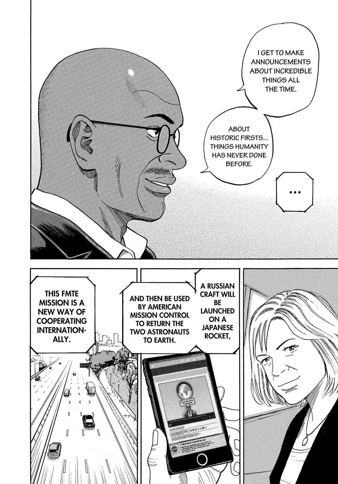 Read Uchuu Kyoudai chapter 324 image 18 on Lezhin