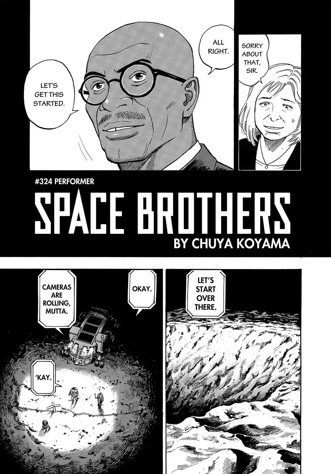 Read Uchuu Kyoudai chapter 324 image 3 on Lezhin