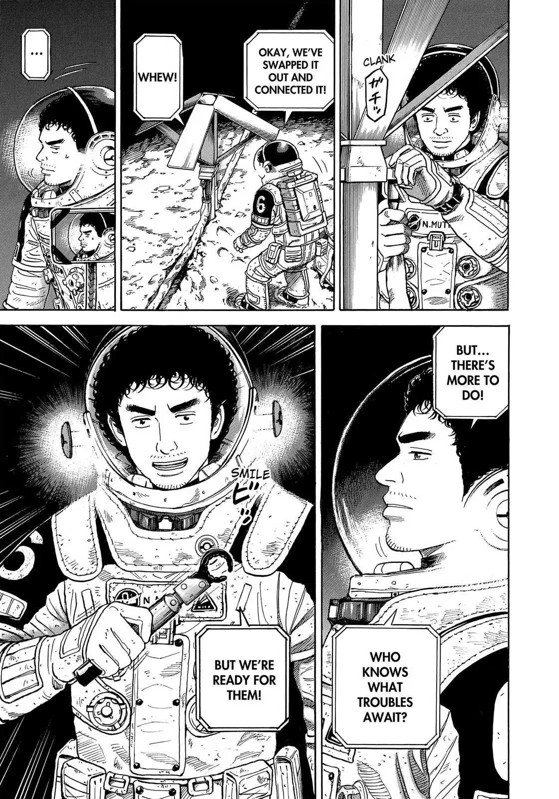 Read Uchuu Kyoudai chapter 324 image 7 on Lezhin