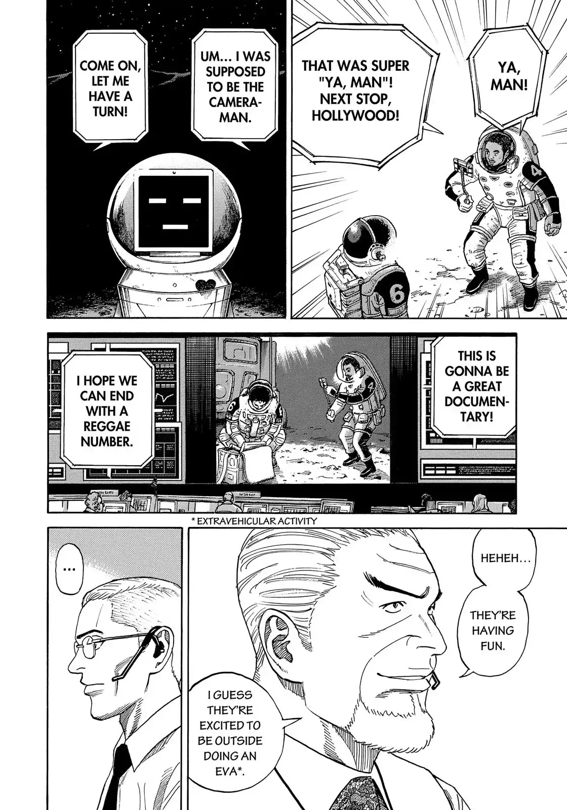 Read Uchuu Kyoudai chapter 324 image 8 on Lezhin