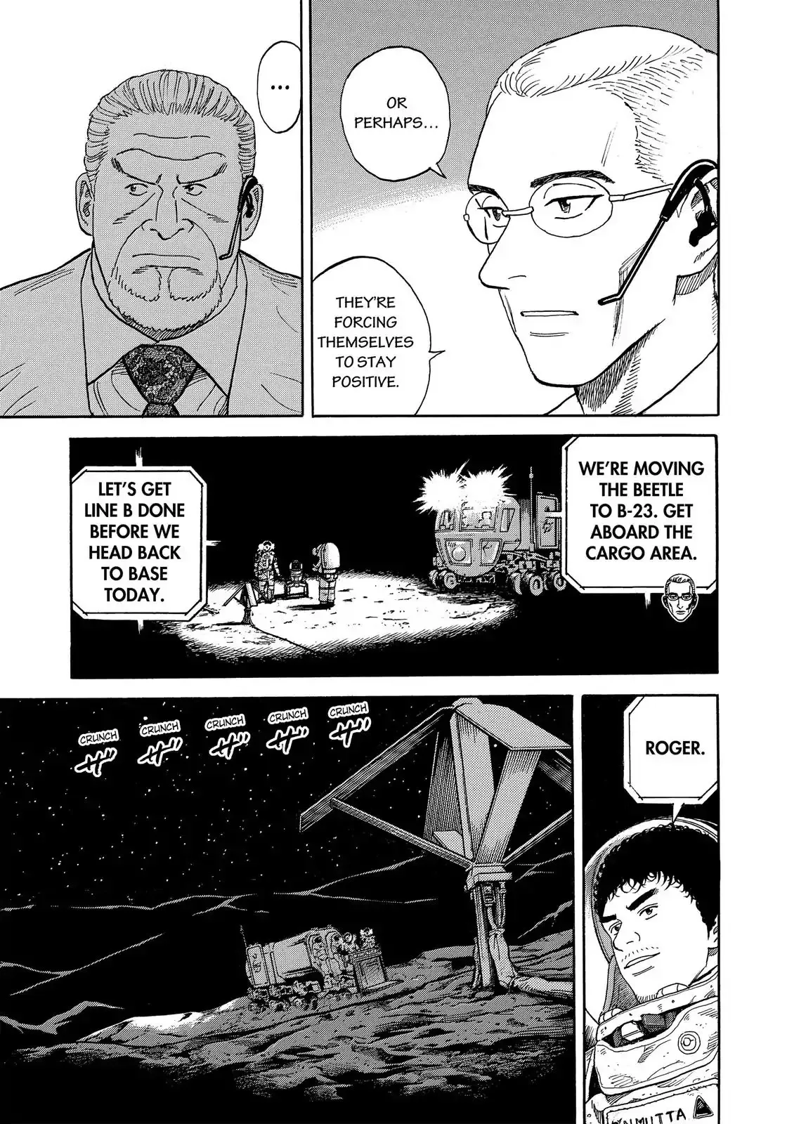 Read Uchuu Kyoudai chapter 324 image 9 on Lezhin