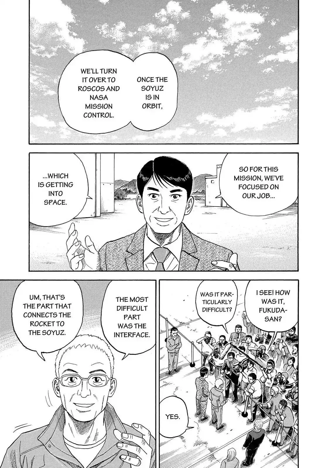 Read Uchuu Kyoudai chapter 325 image 13 on Lezhin