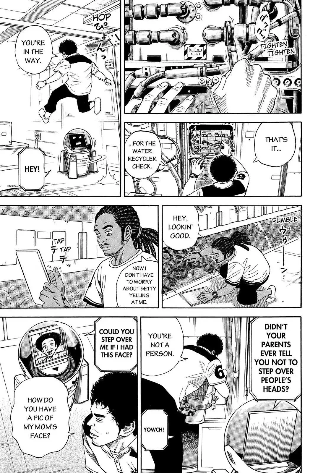 Read Uchuu Kyoudai chapter 326 image 15 on Lezhin