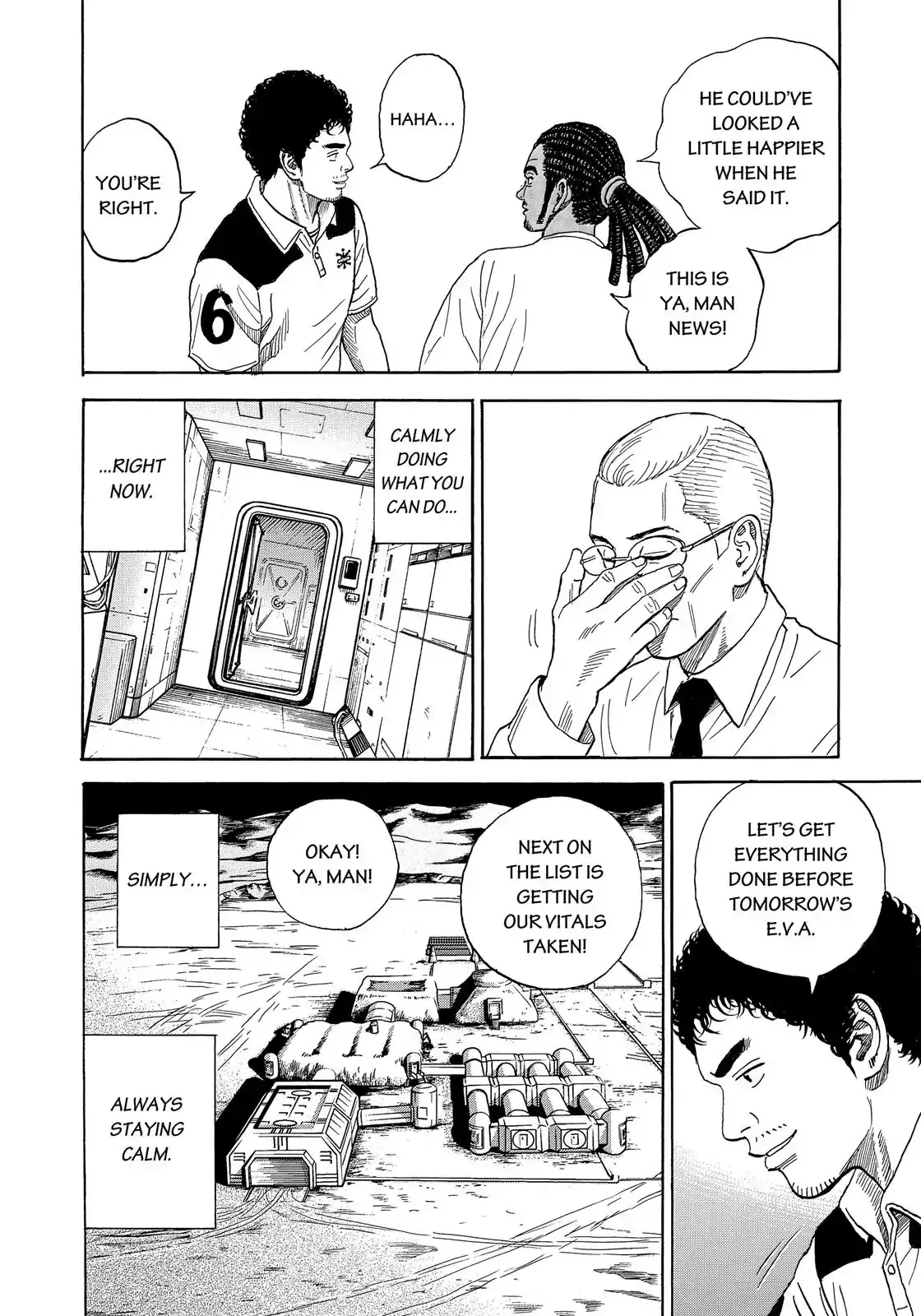 Read Uchuu Kyoudai chapter 326 image 20 on Lezhin