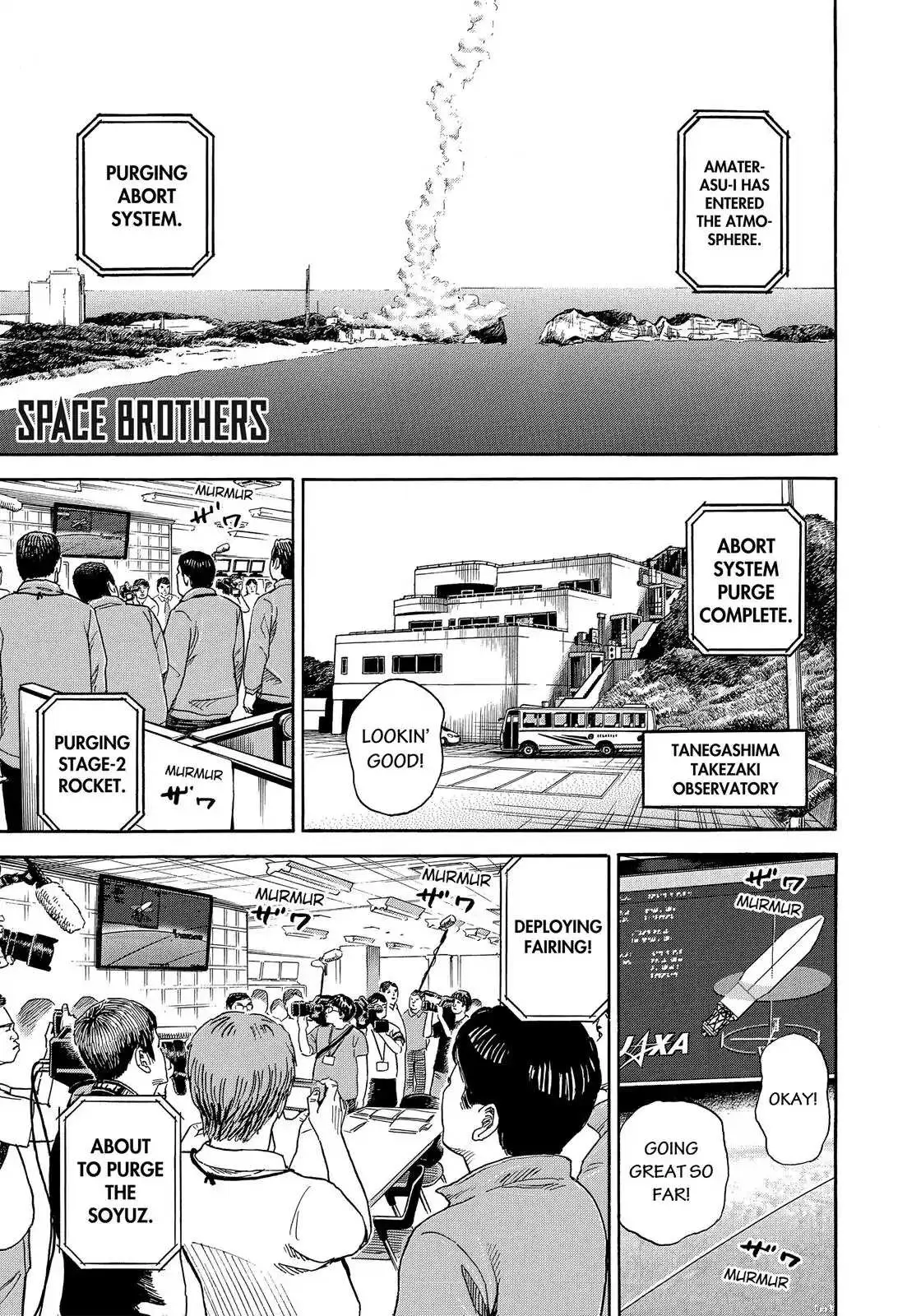 Read Uchuu Kyoudai chapter 327 image 1 on Lezhin
