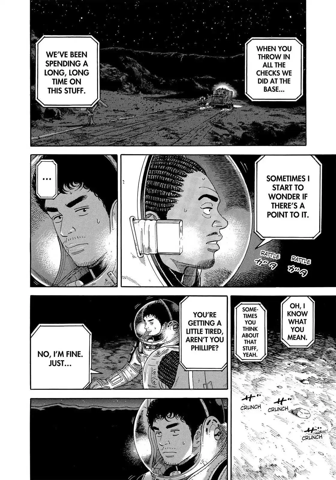Read Uchuu Kyoudai chapter 327 image 12 on Lezhin
