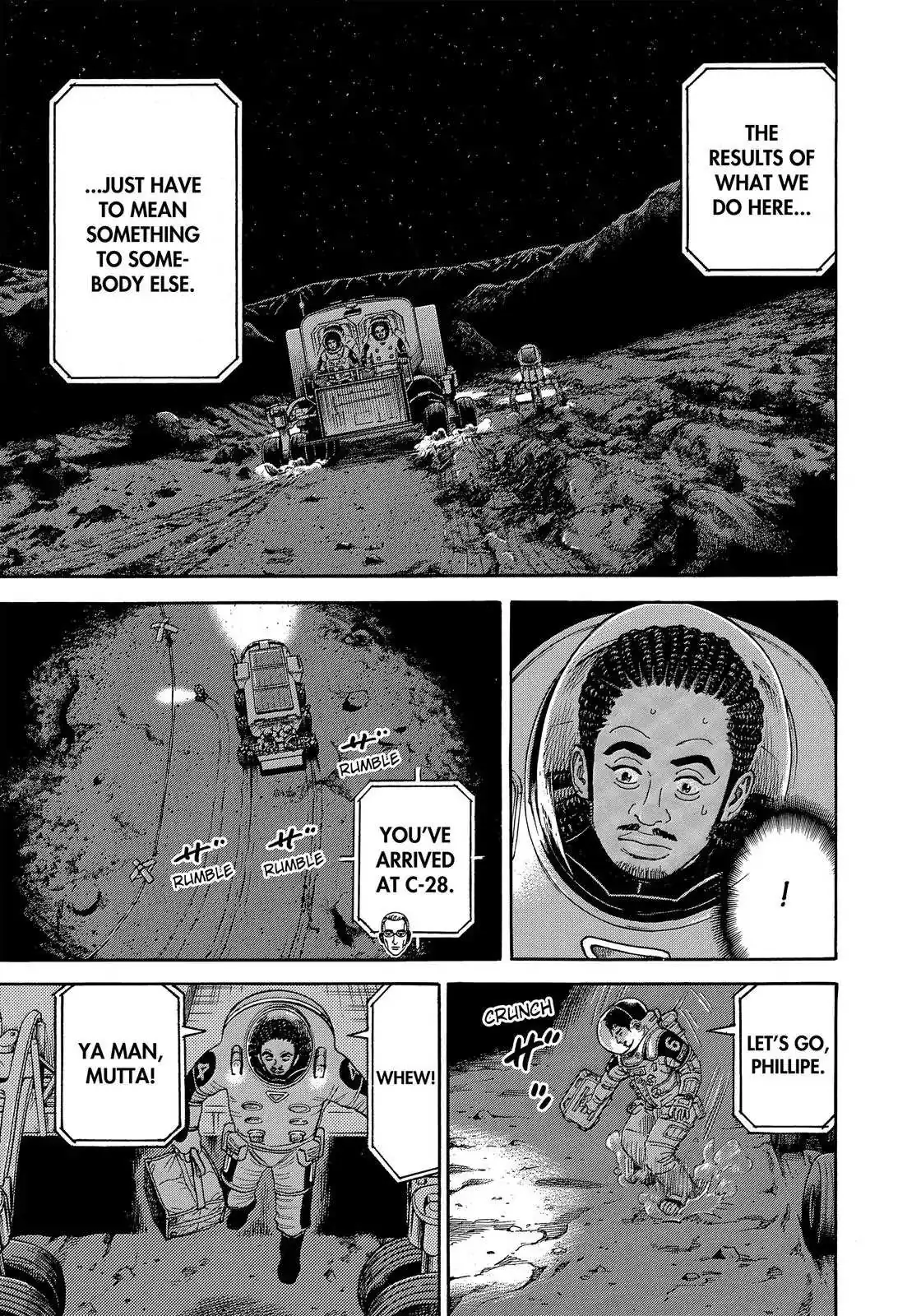 Read Uchuu Kyoudai chapter 327 image 15 on Lezhin