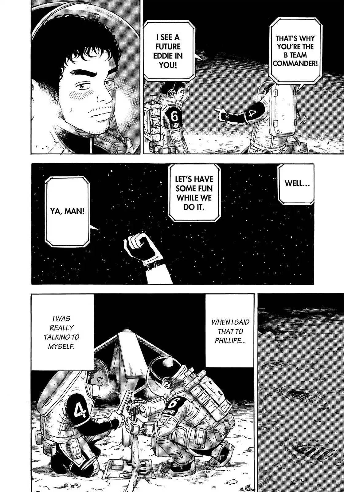 Read Uchuu Kyoudai chapter 327 image 16 on Lezhin