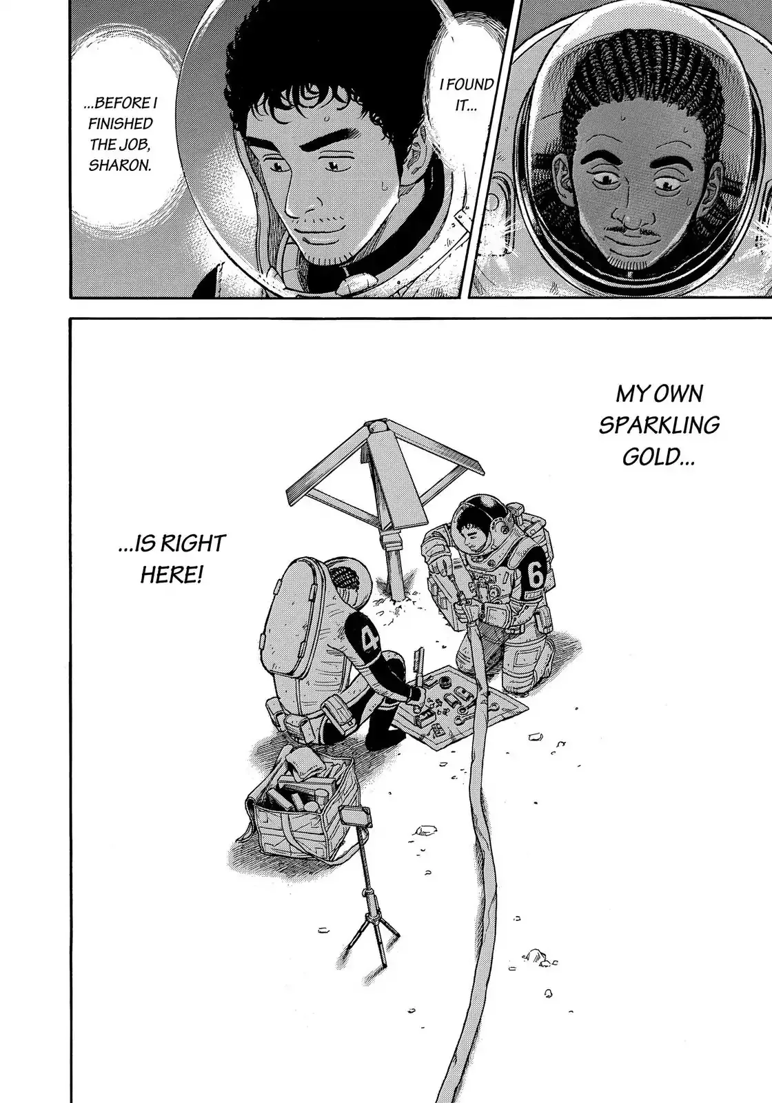 Read Uchuu Kyoudai chapter 327 image 18 on Lezhin