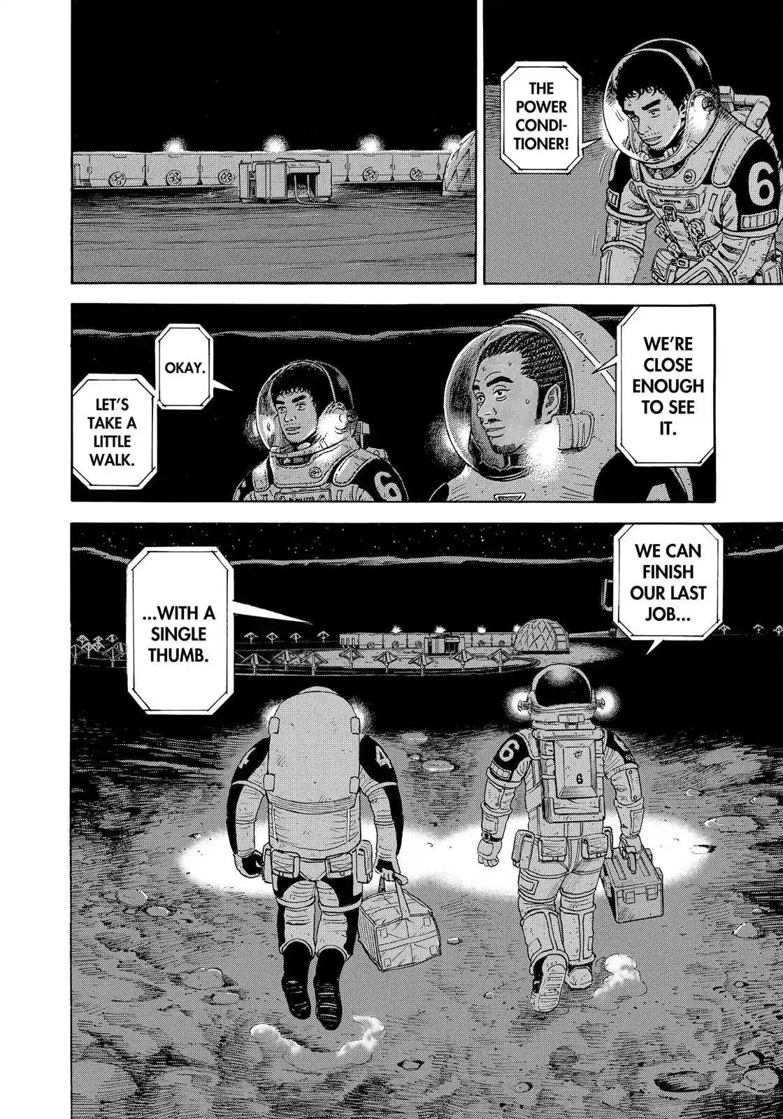 Read Uchuu Kyoudai chapter 327 image 20 on Lezhin