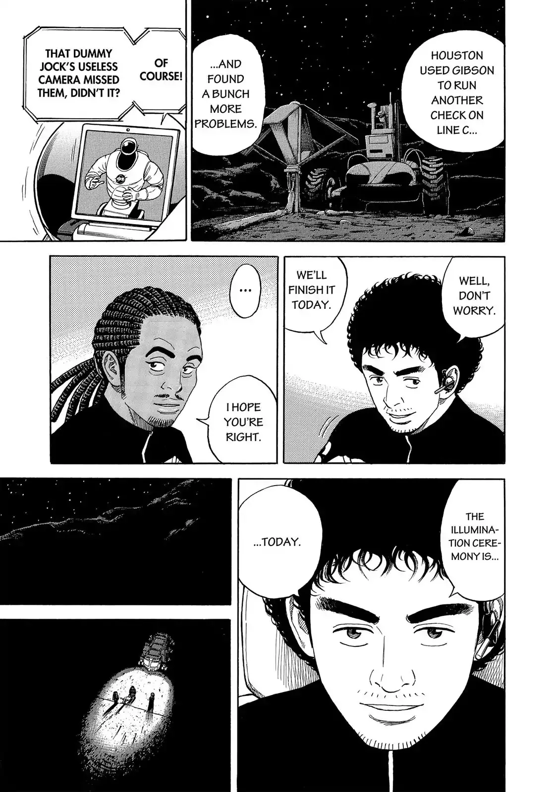 Read Uchuu Kyoudai chapter 327 image 7 on Lezhin