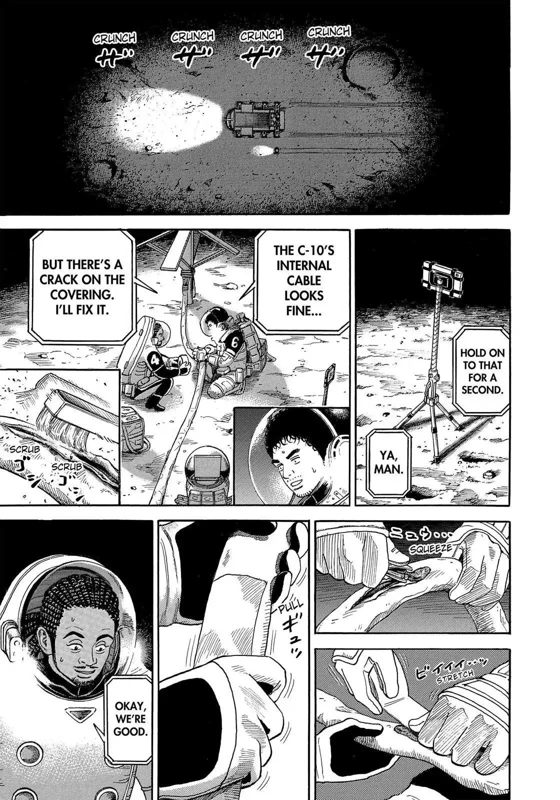 Read Uchuu Kyoudai chapter 327 image 9 on Lezhin
