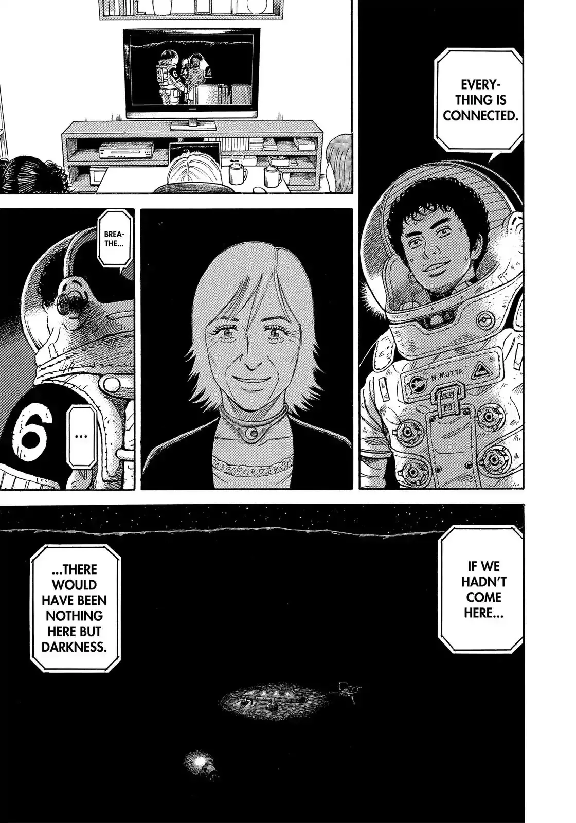 Read Uchuu Kyoudai chapter 328 image 13 on Lezhin