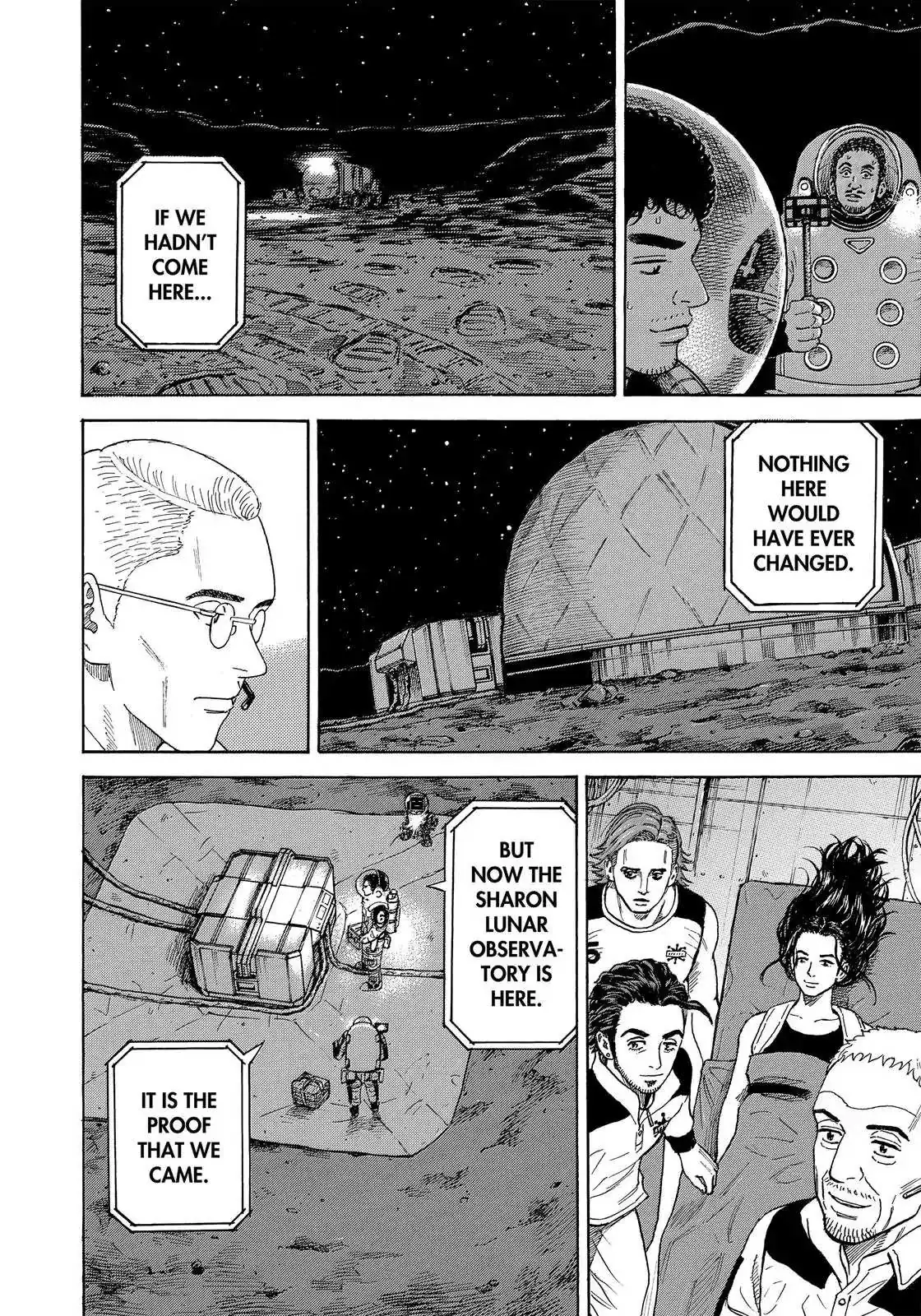 Read Uchuu Kyoudai chapter 328 image 14 on Lezhin